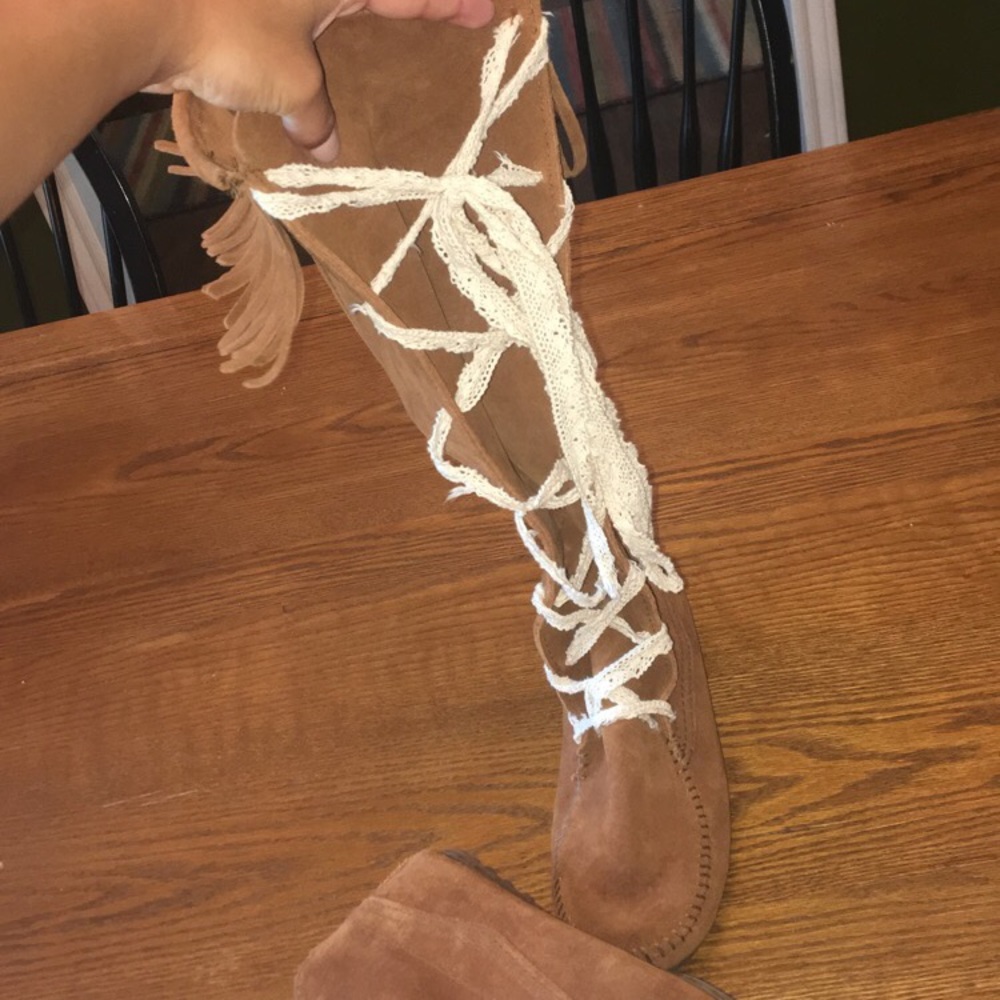 BRAND NEW Minnetonka tall boots!